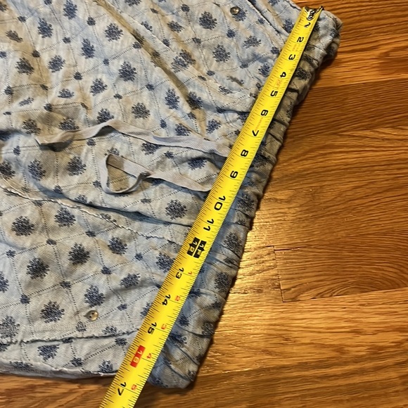 Free People Cotton Organic Set Pants Only Size Large  Blue. - Picture 7 of 17